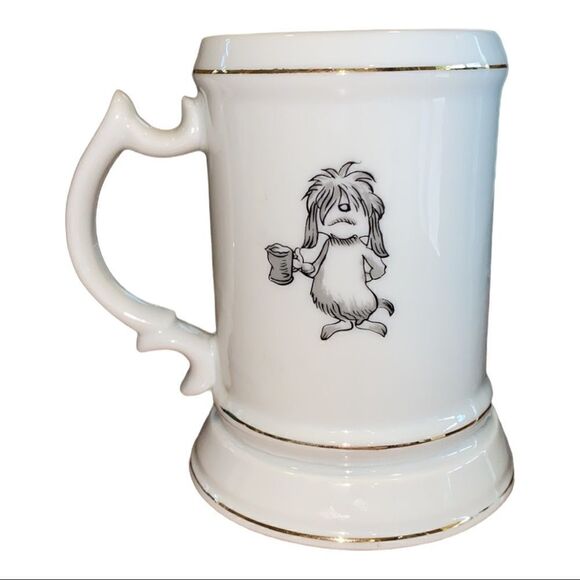 1973 Vintage Happy Hobos Genuine Porcelain Clown Stein Mug - Picture 3 of 11